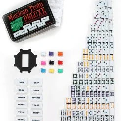 LKL Games Board Games Mexican Train DELUXE 9 LKL Games Board Games Mexican Train DELUXE