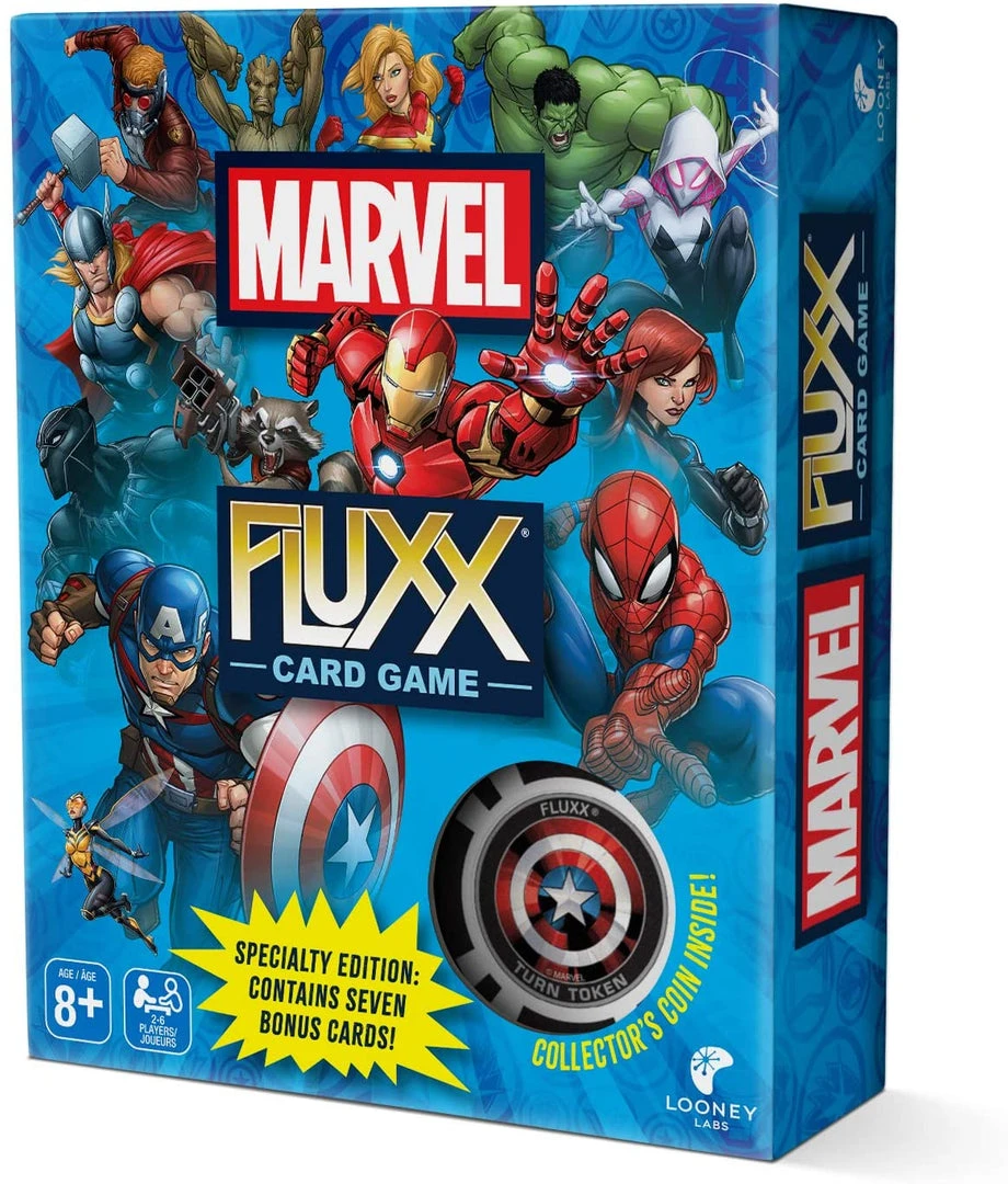 Looney Labs Marvel Fluxx Board Games 1 Looney Labs Marvel Fluxx Board Games