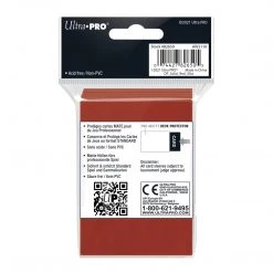 May 16-22, 2022 Ultra Pro - PRO-Matte 50ct Standard Deck Protector® Sleeves: Red