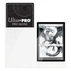 Ultra Pro - PRO-Gloss 50ct Standard Deck Protector® Sleeves: White 5 Ultra Pro - PRO-Gloss 50ct Standard Deck Protector® Sleeves: White