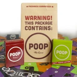 Feels Right Design Board Games POOP: Brown Bag Combo
