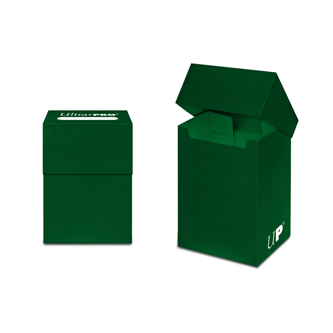 Ultra Pro - PRO 80+ Deck Box: Forest Green Deck Boxes 1 Ultra Pro - PRO 80+ Deck Box: Forest Green Deck Boxes