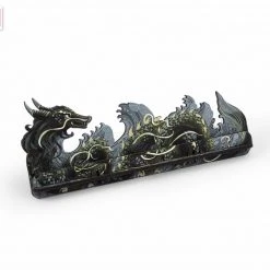 E-Raptor - Card Holder: S Dragon FullPrint Gray All Sale Items