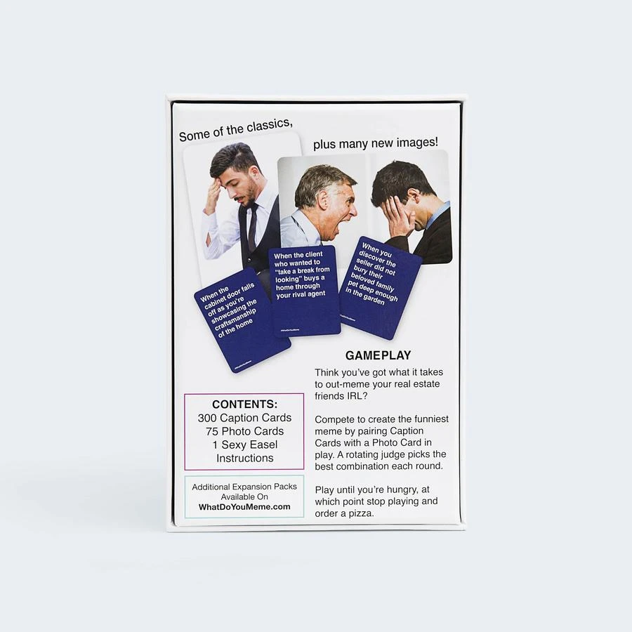 What Do You Meme LLC What Do You Meme?: Career Series - Real Estate Agents Board Games 3 What Do You Meme LLC What Do You Meme?: Career Series - Real Estate Agents Board Games