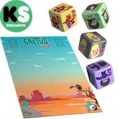 Second Gate Games Cactus Town (Kickstarter SHERIFF Deluxe Edition + 3 EXPANSIONS) Board Games