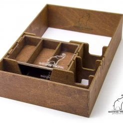 Gaming Trunk - Scottish Organizer For Isle Of Skye Board Game (Walnut)