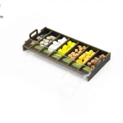 Gaming Trunk - Caledonia Organizer For Clans Of Caledonia™ Revision 2 (Natural Unstained)