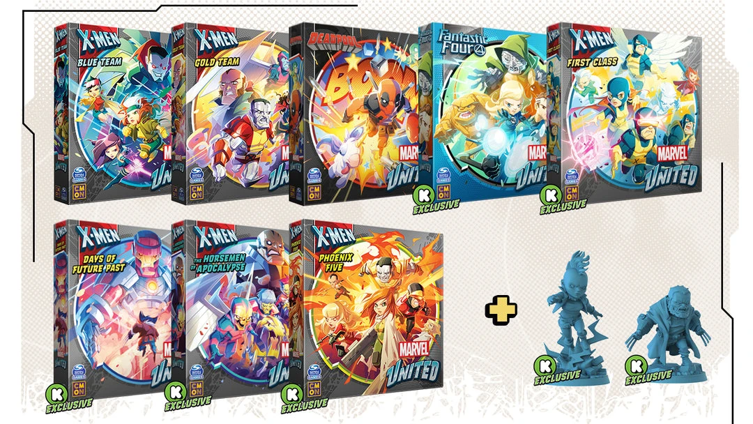 CMON Limited Marvel United: X-Men Uncanny Bundle *PRE-ORDER* Board Games 1 CMON Limited Marvel United: X-Men Uncanny Bundle *PRE-ORDER* Board Games