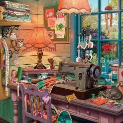 Puzzle - Ravensburger - The Sewing Shed (1000 Pieces) Jun 6-12, 2022