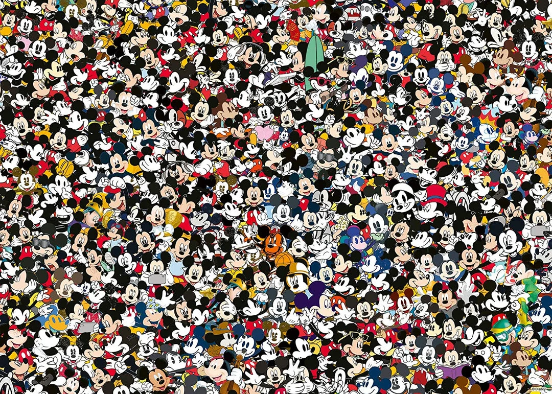 Puzzle - Ravensburger - Challenge Puzzle: Disney Mickey Multi-Coloured (1000 Pieces) 2 Puzzle - Ravensburger - Challenge Puzzle: Disney Mickey Multi-Coloured (1000 Pieces)