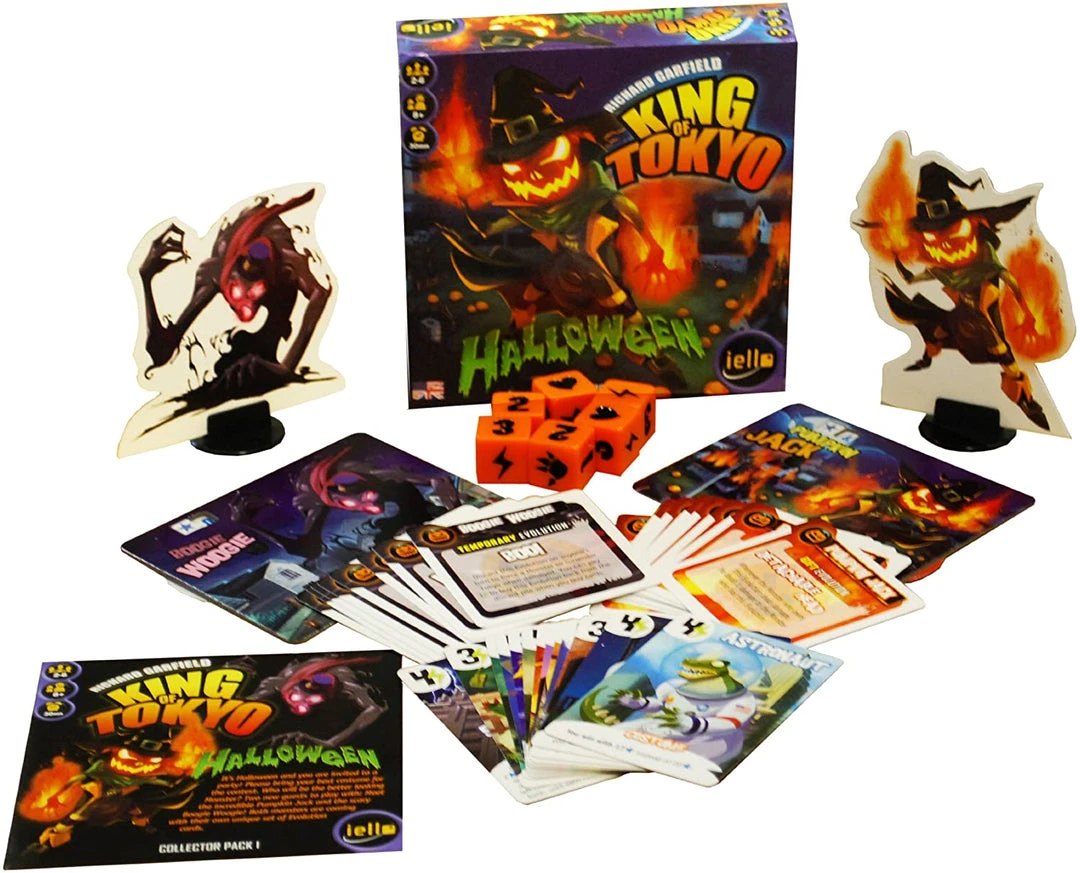 IELLO King Of Tokyo : The Halloween Monster Pack Expansion 2 IELLO King Of Tokyo : The Halloween Monster Pack Expansion