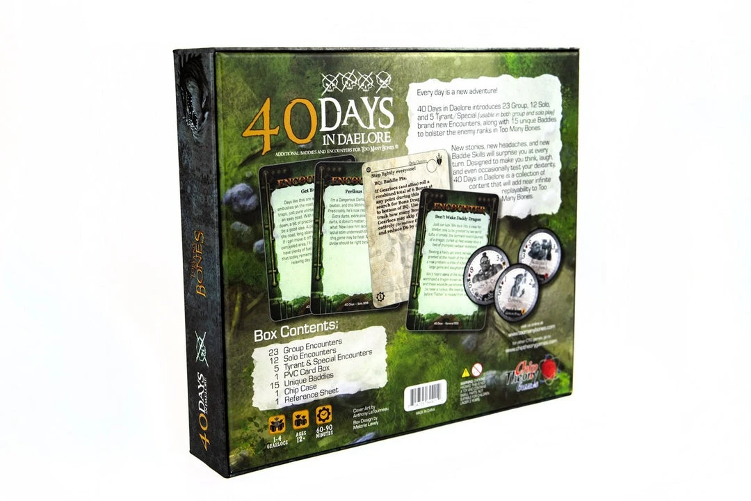 Chip Theory Games Too Many Bones: 40 Days In Daelore Board Games 3 Chip Theory Games Too Many Bones: 40 Days In Daelore Board Games