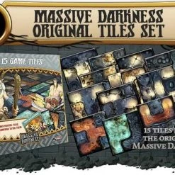 CMON Global Limited Massive Darkness 2: Original Tiles Set Board Games