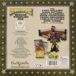 Backspindle Games Ltd. Luchador! Mexican Wrestling Dice