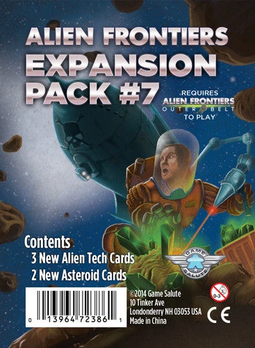 Game Salute Alien Frontiers: Expansion Pack #7 1 Game Salute Alien Frontiers: Expansion Pack #7