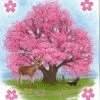 Renegade Game Studios Arboretum: Alternate Art Cherry Blossom Card Board Games