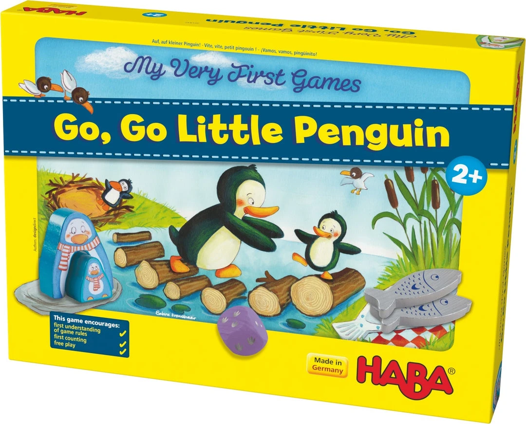 HABA Board Games My Very First Games - Go, Go, Little Penguin! 1 HABA Board Games My Very First Games - Go, Go, Little Penguin!