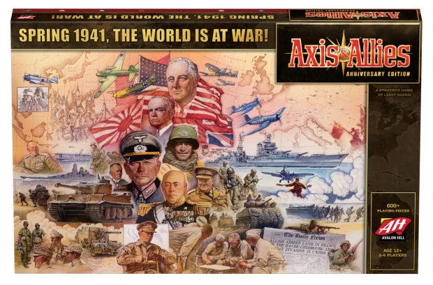 Avalon Hill Games, Inc. Board Games Axis & Allies Anniversary Edition (second Edition) 1 Avalon Hill Games, Inc. Board Games Axis & Allies Anniversary Edition (second Edition)