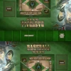 Eagle-Gryphon Games Baseball Highlights: 2045 - Double Player Play Mat