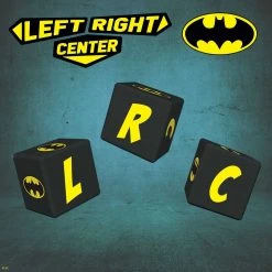 The Op Board Games Left Right Center: Batman Dice Game