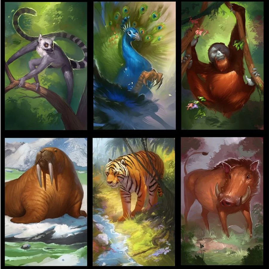 Asmodee Cardline: Animals *PRE-ORDER* 4 Asmodee Cardline: Animals *PRE-ORDER*