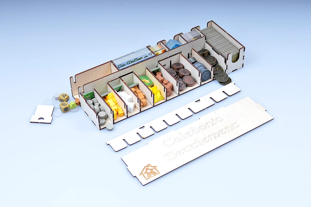 Meeple Realty - Caledonia Settlement (Compatible With Clans Of Caledonia)(For First Edition Of The Game) 1 Meeple Realty - Caledonia Settlement (Compatible With Clans Of Caledonia)(For First Edition Of The Game)