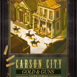 Quined Games Carson City: Gold & Guns Board Games