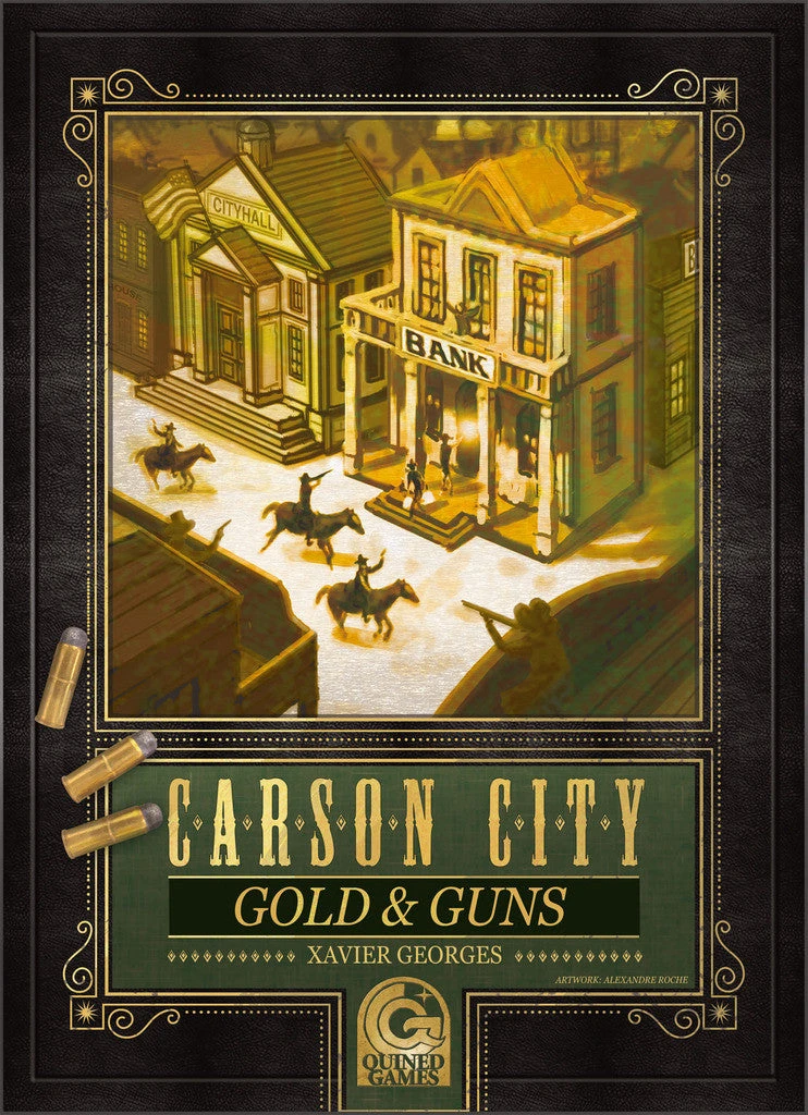 Quined Games Carson City: Gold & Guns Board Games 1 Quined Games Carson City: Gold & Guns Board Games