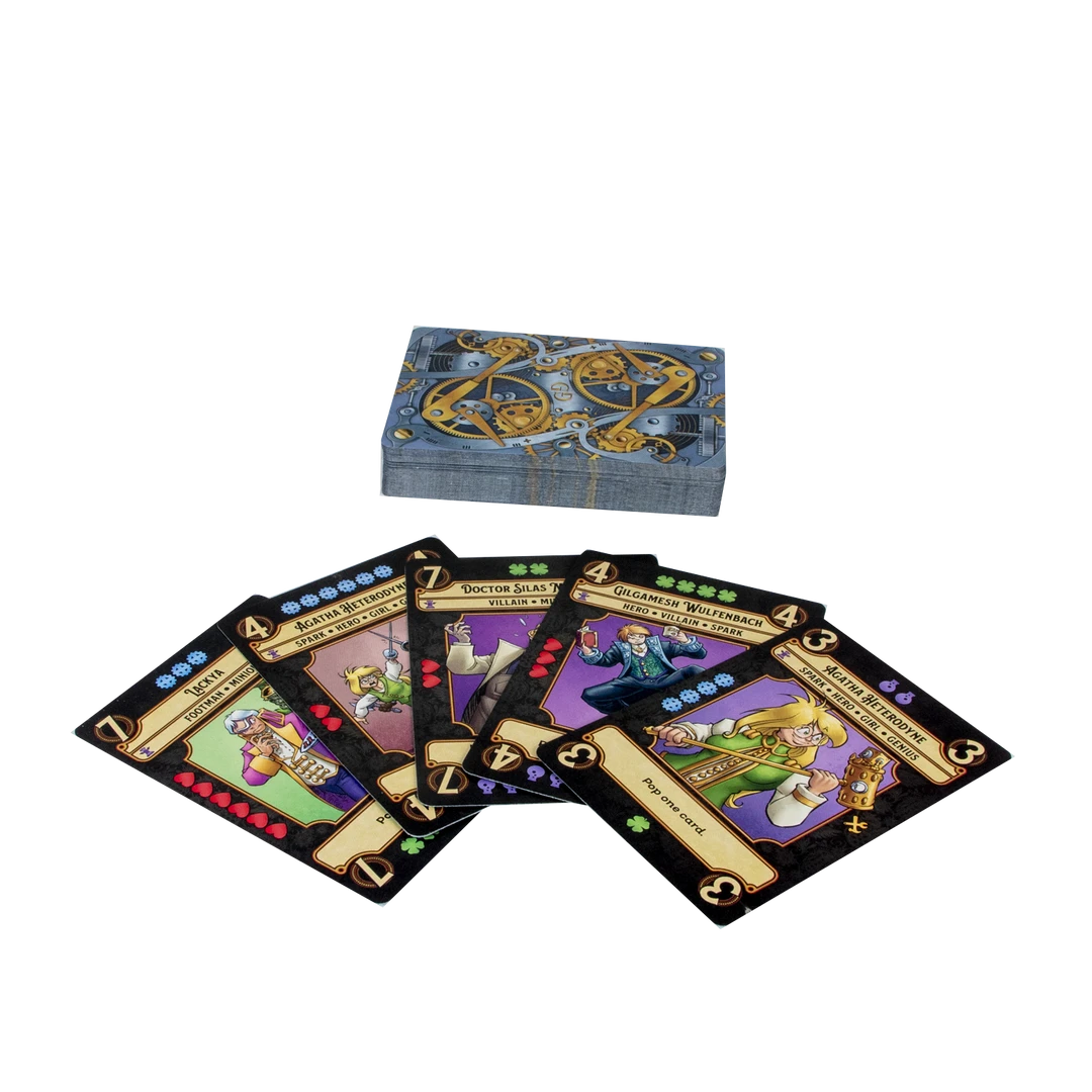 Cheapass Games Board Games Girl Genius: The Works – Castle Wulfenbach 2 Cheapass Games Board Games Girl Genius: The Works – Castle Wulfenbach