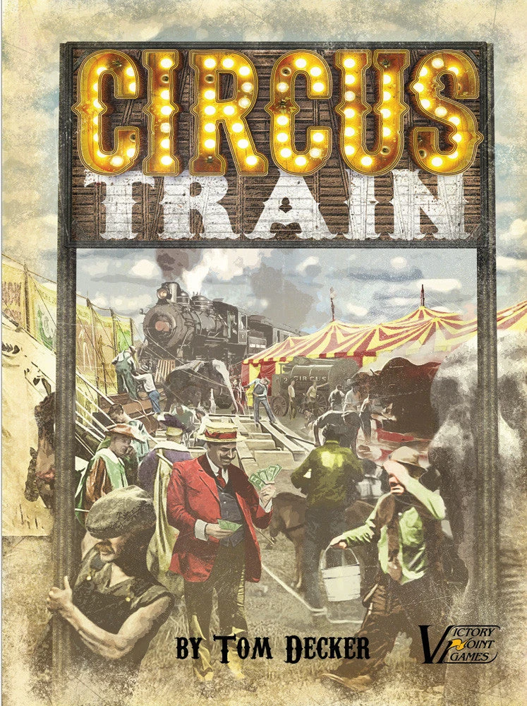 Victory Point Games Circus Train Board Games 1 Victory Point Games Circus Train Board Games