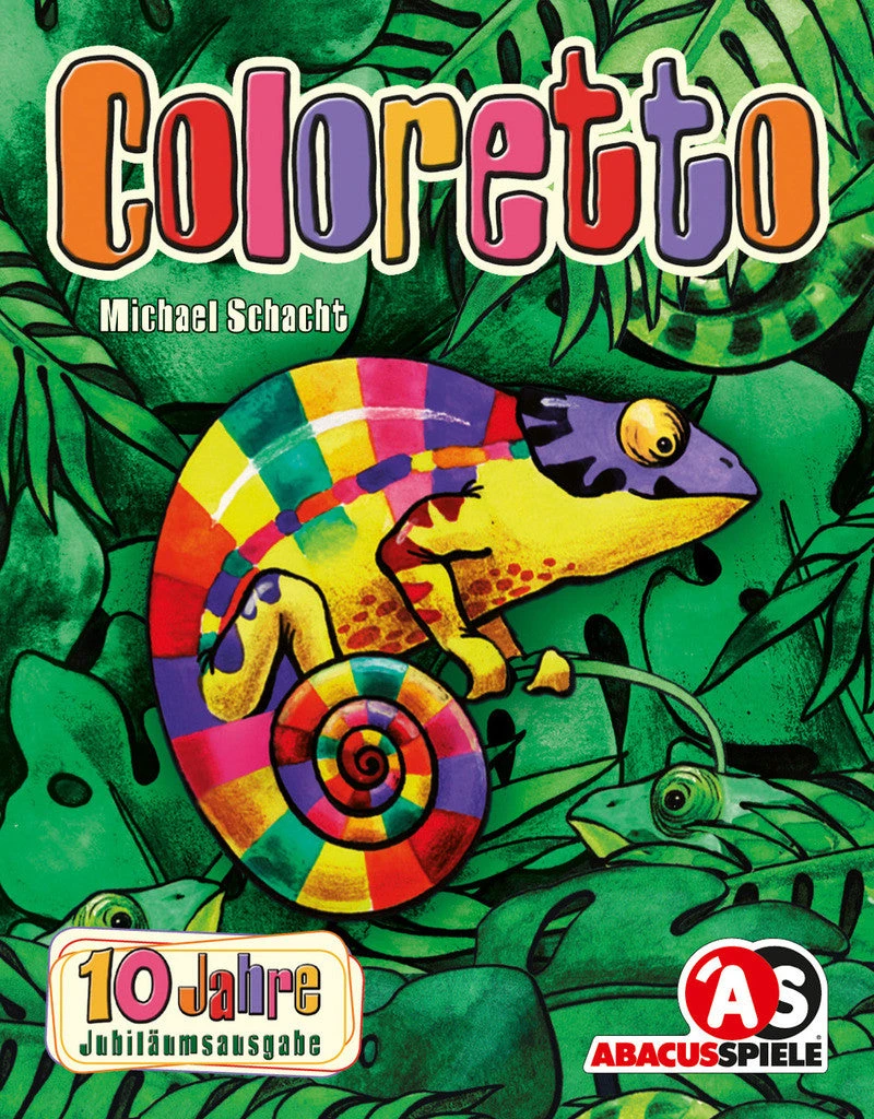 ABACUSSPIELE Board Games Coloretto (10th Anniversary Edition) (Import) 1 ABACUSSPIELE Board Games Coloretto (10th Anniversary Edition) (Import)