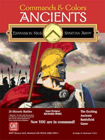 GMT Games Commands & Colors: Ancients Expansion Pack #6 - The Spartan Army