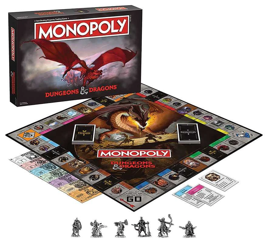 USAopoly Monopoly: Dungeons & Dragons Board Games 2 USAopoly Monopoly: Dungeons & Dragons Board Games