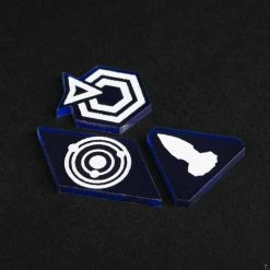 Laserox - Twilight Imperium: Command & Control Tokens (Blue) Import Games 12 Laserox - Twilight Imperium: Command & Control Tokens (Blue) Import Games
