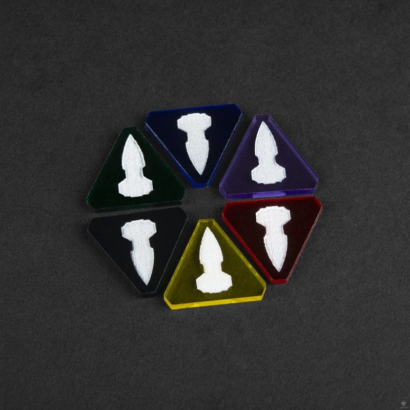 Laserox - Twilight Imperium: Command & Control Tokens (Yellow) 2 Laserox - Twilight Imperium: Command & Control Tokens (Yellow)