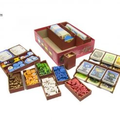 Gaming Trunk - Settlers Organizer For Catan (Unstained)