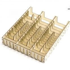 Gaming Trunk - Gloom Tavern Organizer For Gloomhaven With Forgotten Circles (Natural Unstained) 18 Gaming Trunk - Gloom Tavern Organizer For Gloomhaven With Forgotten Circles (Natural Unstained)