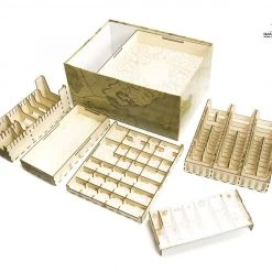 Gaming Trunk - Gloom Tavern Organizer For Gloomhaven With Forgotten Circles (Natural Unstained) 28 Gaming Trunk - Gloom Tavern Organizer For Gloomhaven With Forgotten Circles (Natural Unstained)