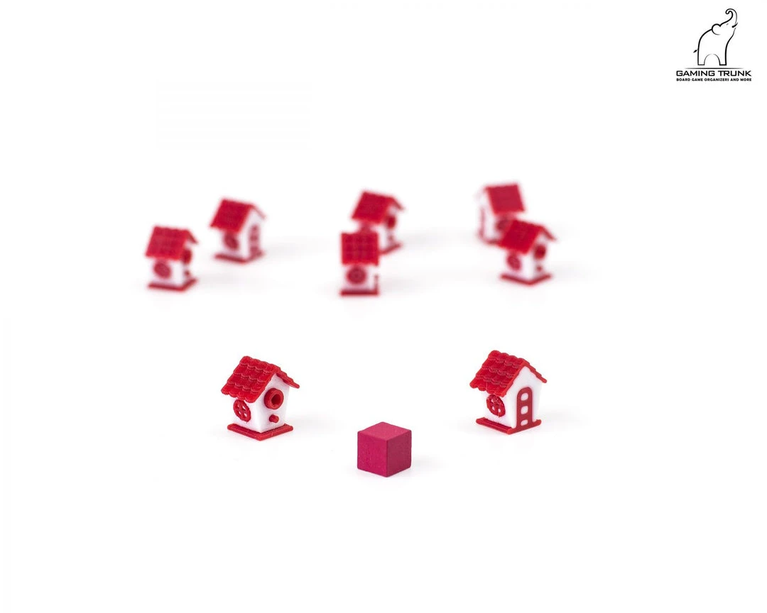 Gaming Trunk - Action Markers Compatible With Wingspan 5 Gaming Trunk - Action Markers Compatible With Wingspan