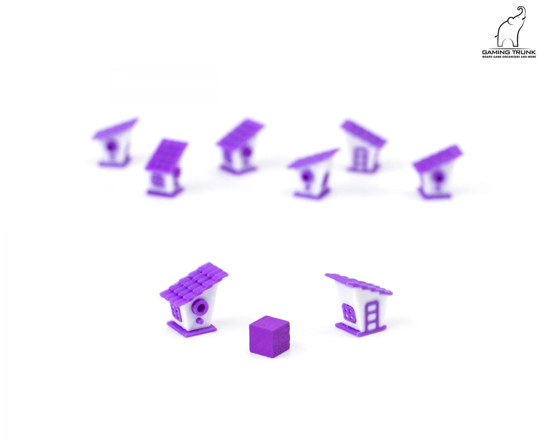 Gaming Trunk - Action Markers Compatible With Wingspan 7 Gaming Trunk - Action Markers Compatible With Wingspan