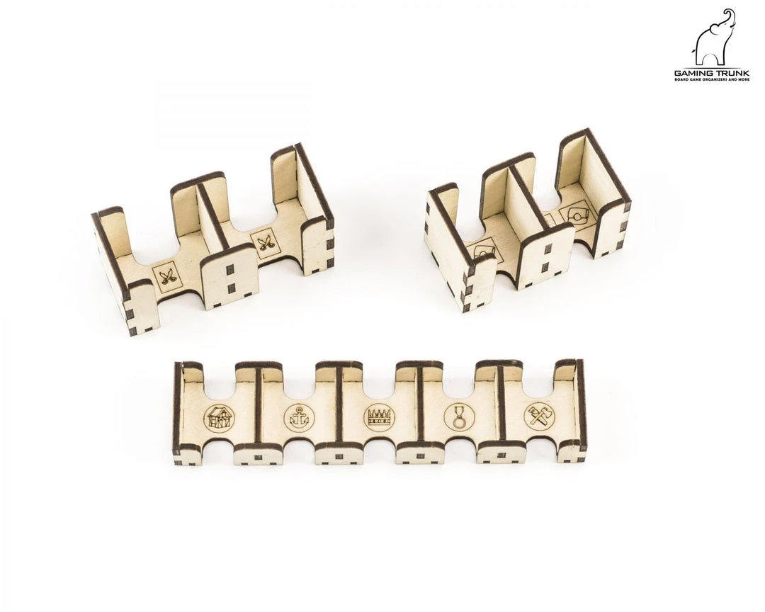 Gaming Trunk - Caribbean Organizer For Maracaibo (Natural Unstained) 11 Gaming Trunk - Caribbean Organizer For Maracaibo (Natural Unstained)