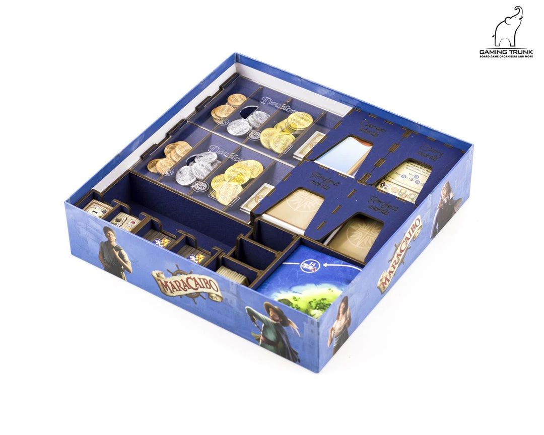 Gaming Trunk - Caribbean Organizer For Maracaibo (Natural Unstained) 2 Gaming Trunk - Caribbean Organizer For Maracaibo (Natural Unstained)