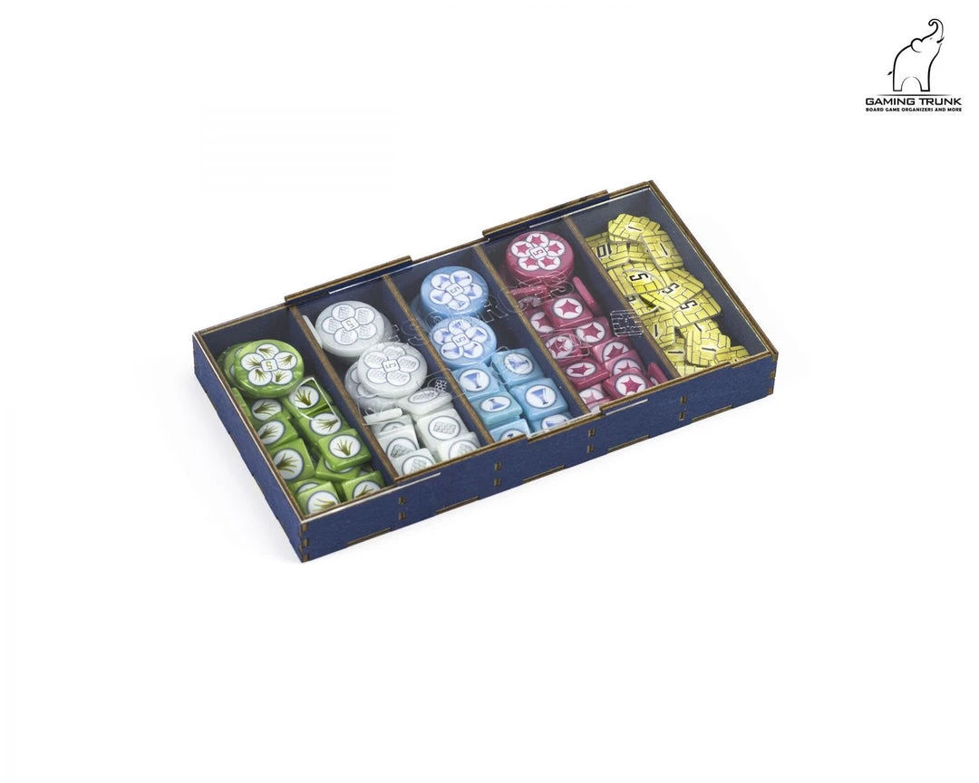 Gaming Trunk - Underwater Colony Organizer For Underwater Cities (Blue) 4 Gaming Trunk - Underwater Colony Organizer For Underwater Cities (Blue)