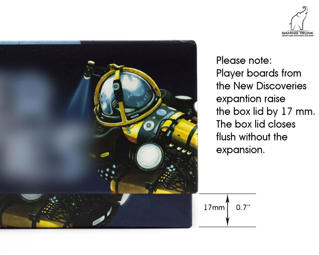 Gaming Trunk - Underwater Colony Organizer For Underwater Cities (Blue) 16 Gaming Trunk - Underwater Colony Organizer For Underwater Cities (Blue)