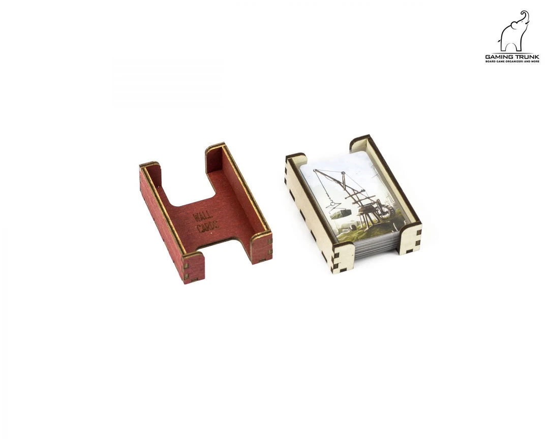 Gaming Trunk - Paladins Organizer For Paladins Of The West Kingdom (Walnut) 21 Gaming Trunk - Paladins Organizer For Paladins Of The West Kingdom (Walnut)