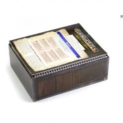 Gaming Trunk - Lion Jaws Organizer Compatible With Gloomhaven: Jaws Of The Lion (Natural Unstained)