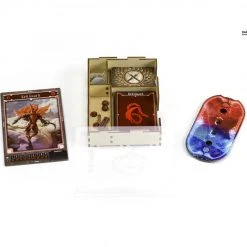 Gaming Trunk - Lion Jaws Organizer Compatible With Gloomhaven: Jaws Of The Lion (Natural Unstained)