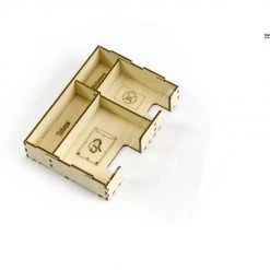 Gaming Trunk - Lion Jaws Organizer Compatible With Gloomhaven: Jaws Of The Lion (Natural Unstained)