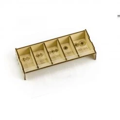 Gaming Trunk - Lion Jaws Organizer Compatible With Gloomhaven: Jaws Of The Lion (Natural Unstained)