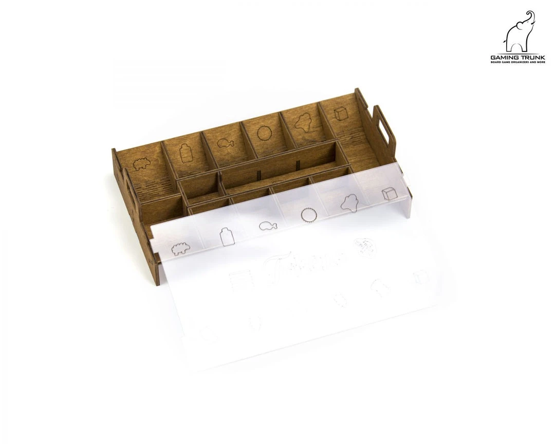 Gaming Trunk - Holledau Organizer For Hallertau (Natural Unstained) 9 Gaming Trunk - Holledau Organizer For Hallertau (Natural Unstained)